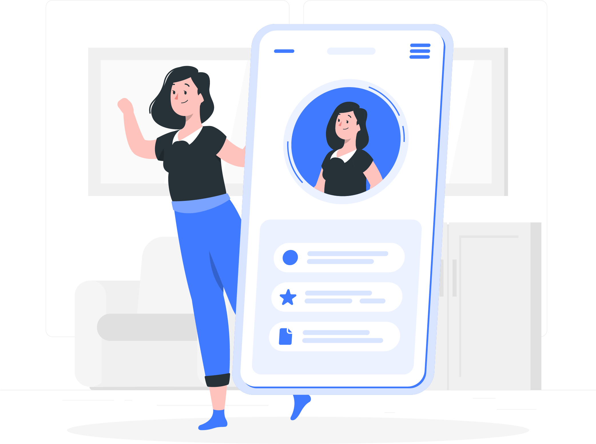 Compartilhe seu cartão digital